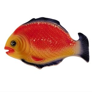 Vintage Ancora Hand Painted Fish Bowl‎